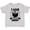 AC-Heather Grey, variant on I Love My Bearded Daddy with Beard Silhouette Boys or Girls Toddler T-Shirt