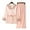 Multicolor, variant on Herrnalise Silk Satin Pajamas Set Women Two-Piece Nightwear Long Sleeve Sleepwear With Belt Soft Button Down Loungewear Pjs Set For 2XL