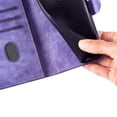 thumbnail image 2 of For Google Pixel 9 / 10 Pro 6.3" Cat Patterned Embossed Strong Magnetic Attachment/Closure, Card Slots/Pocket, PU Leather Flip Wallet Case ﻿,Purple,For Pixel 9 / 10 Pro, 2 of 7