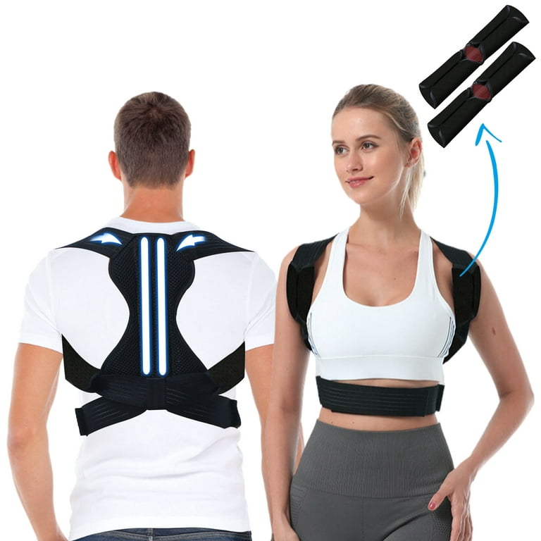 WZCPCV Posture Corrector for Women and Men, Adjustable Upper Back Brace for  Posture Hunchback Support,Providing Pain Relief from Neck, Shoulder, and
