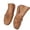 Brown, variant on Women's Flat Fringe Mules On Closed Toe Casual Slippers