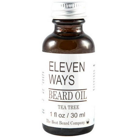 The Best Beard Company Eleven Ways Tea Tree Beard Oil, 1 fl (Best Way To Shave Guys Pubic Hair)
