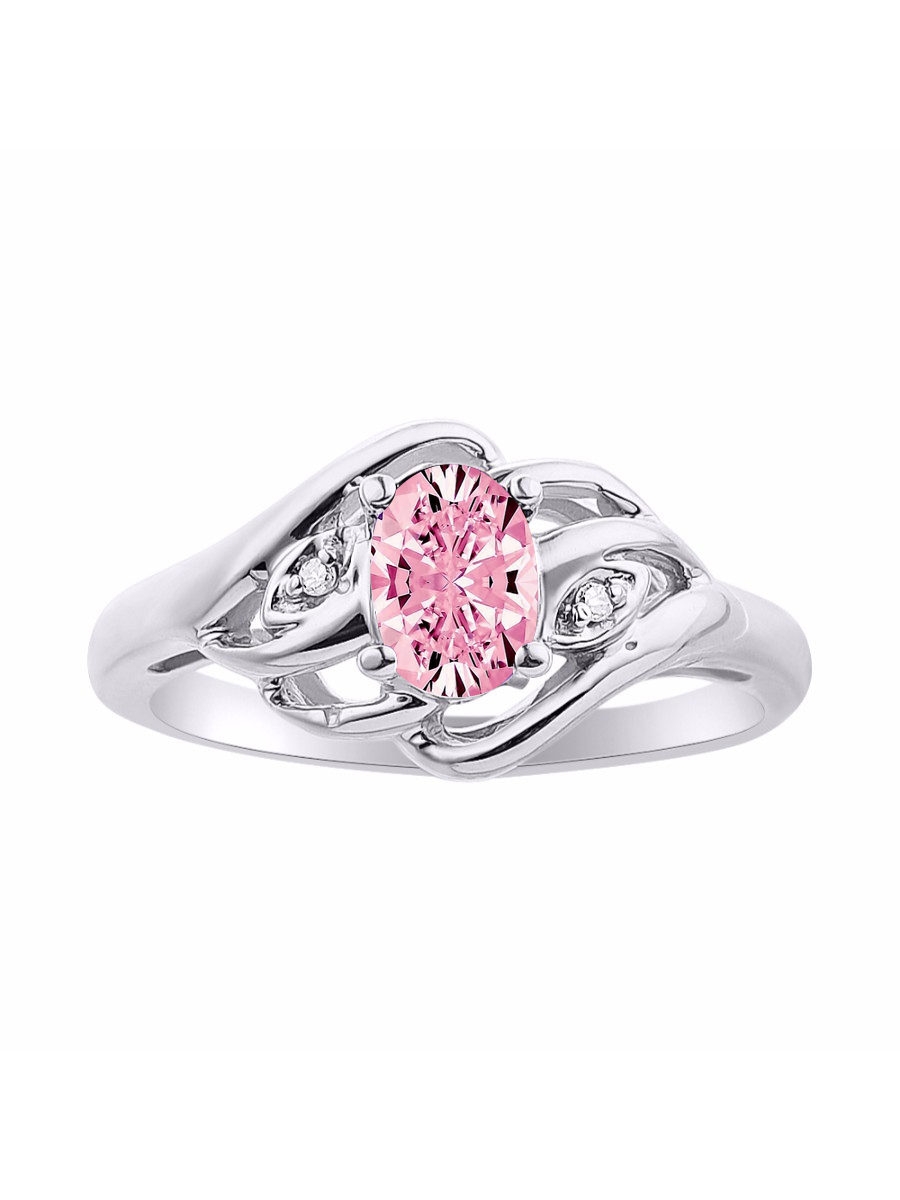 Details about  / Classic 2 Ct Round Natural Pink Quartz Ring Women Gemstone Jewelry Free Shipping