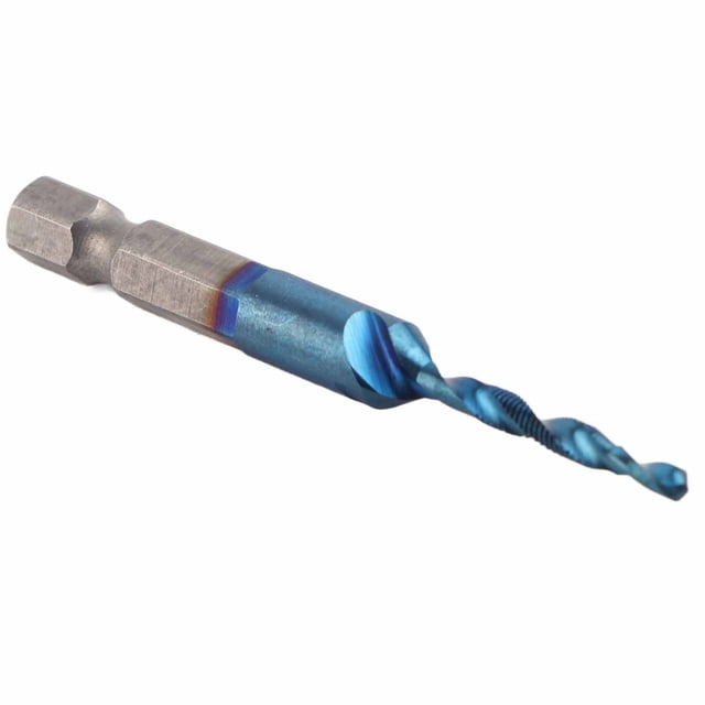 Broca para roscar, broca hexagonal chapada en acero de alta velocidad, broca hexagonal construida para precisión Jadeshay A