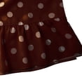 thumbnail image 4 of HongQid Robes d'Été Sans Manches pour Femmes Décontractées Tunique à Volants à Pois en Mousseline Robe Courte, 4 of 7