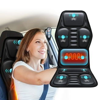 car seat vibrating massage cushion Car Massage Neck Pillow Lumbar Support Cushion Pillow Car Vibrating Massage  Seat Neck Head Waist Back Cushion for Car and Office main image 0