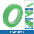 thumbnail image 4 of Cinta de pintor Unique Bargains, fácil de quitar, cinta de enmascarar Master Tape 140U verde, 0.8 pulgadas x 52.5 yardas, 4 of 6