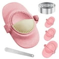 thumbnail image 1 of 7PCS Dumpling Maker Empanadas Press Mold,Empanada Maker Set in 3 Different Sizes with Round Dough Cutter&Stuffing Spoon Chinese Dumpling Pie Empanadas Press Mold Kitchen Accessories, 1 of 8