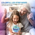 thumbnail image 5 of Flying Orb Ball Toy, Hover Galaxy Ball Cosmic Globe, Galactic Fly Fidget Spinner, Hand Operated Orbit, Cool Toys Gift for 6 7 8 9 10+ Year Old Boys Girls Teens Outdoor Toys, 1pc, 5 of 10