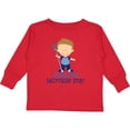 thumbnail image 3 of Inktastic Future Lacrosse Star Boy Boys Long Sleeve Toddler T-Shirt, 3 of 5