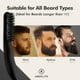 thumbnail image 3 of Aberlite EDC - Cepillo alisador de barba profesional con calefacción para hombres (para barbas de más de 1,27 cm) (negro), 3 of 5