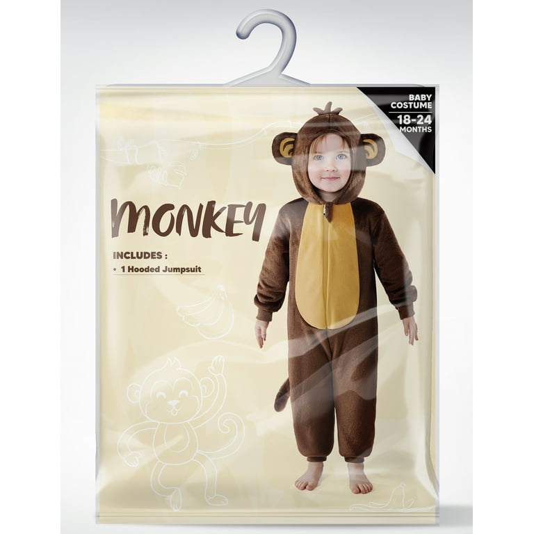 Monkey Costume For Girls HENBRANDT Monkey Childrens Party Fancy Dress Costume Disfraz Animal Niño
