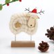 thumbnail image 1 of Xihbxyly Artículos En Liquidación En Oferta para Mujeres Caja de Regalo Decoración de Cordero Blanco de Lana Decoración Navideña de Muñeco de Nieve y Anciano Navideño, 1 of 2
