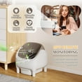 thumbnail image 4 of Homall Self Cleaning Litter Box, Open-Top Automatic Cat Self-Cleaning Litter Box, Design for Multi-Cat Families, Includes Trash Bags, 4 of 7