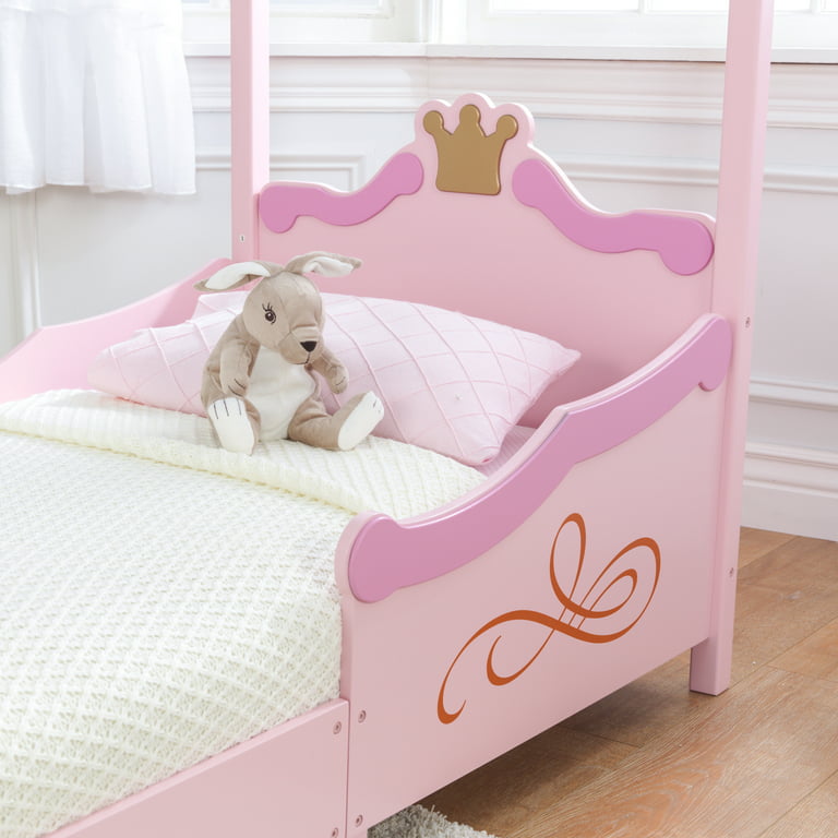 Cama Infantil Para Ninas Color Rosado Princess Bed Pink Toddler Bed Girls  Kids for sale online