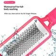thumbnail image 2 of 2 pack Foot File Scraper - The Original Stainless Steel Foot Rasp, Dead Skin/Callus Remover for Feet, Gentle Foot Scrubber, Pedicure Tools for Salon-Quality Foot Care, Pink, 2 of 5