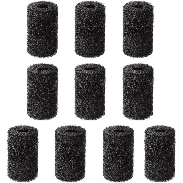 10 paquetes de repuesto de cola de manguera de depurador de piscina LzGUNGY 9-100-3105 4,4 cm negro