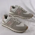 thumbnail image 1 of New Balance 574 Road Running Shoes Men 11 D Women’s 12.5 D Width Pink And Cream, 1 of 6