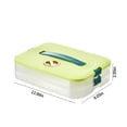 thumbnail image 3 of TopLLC Storage Bins Refrigerator Organizer Bins - Clear Plastic Bins For Fridge, Freezer, Kitchen Cabinet, Pantry Organization And Storage Storage Bags, 3 of 7