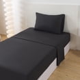 thumbnail image 4 of Mainstays All in One Reversible Comforter and Sheet set- 5 Piece, Twin, Red and Black Stripe, 4 of 8