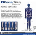 thumbnail image 3 of Plantillas PowerStep Original Negro para Alivio del Dolor de Arco y Soporte para Fascitis Plantar, 3 of 3