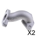 thumbnail image 1 of Garganta Del Colector De Admisión Del Carburador De 2x19mm 70cc 110cc Quad Dirt Bike ATV Buggy 2 piezas, 1 of 8