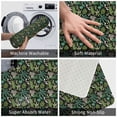 thumbnail image 4 of Bathroom Rugs Non Slip Washable - green plants_A Kitchen Mats for Floor, Area Rugs for Entryway Rugs Indoor, Laundry Bathroom Room Door Rug with Rubber Backing 20x31.5in, 4 of 8