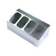 thumbnail image 4 of Organizador de botes de especias, soporte de almacenamiento multiusos para tarros de condimentos 4 rejillas, 4 of 9