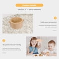 thumbnail image 4 of Mont Pleasant Montessori Toys Juguetes sensoriales para niños pequeños de 1 año, 11 piezas de juguetes Waldorf de madera Cucharas y pinzas de madera para trabajos de transferencia y desarrollo de habi, 4 of 9