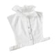 thumbnail image 1 of Blusa de Media Camisa Sunnimix Con Cuello falso desmontable para mujer blanco, 1 of 8