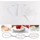 thumbnail image 3 of Juego de 7 rascadores para tartas, herramienta más suave para decoración de tartas, rascador de masa de plástico, raspador de cuenco flexible para hornear pan, glaseado, fondant, tartas, crema Ormromra HMHZ801, 3 of 9