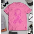thumbnail image 3 of S4E Men's Pink Ribbon Word Montage T-Shirt XXXX-Large Azalea Pink, 3 of 4