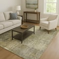 thumbnail image 7 of Addison Rugs Mayfield Premium Machine Washable Transitional Abstract Gold Rectangle Rug, 3' x 5', 7 of 7