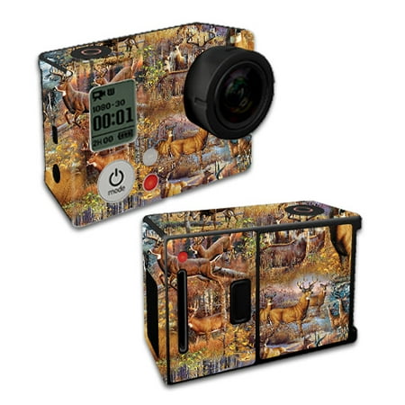 MightySkins Skin Compatible With GoPro Hero3 – Deer Pattern | Protective, Durable, and Unique Vinyl Decal wrap cover | Easy To Apply, Remove, and Change Styles | Made in the