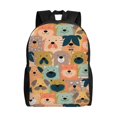 thumbnail image 1 of Balery Colorful Dogs Mochila - Mochila Estilosa y Duradera para Laptop de 15 Pulgadas con Tela Oxford Impermeable, 1 of 8