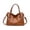 Brown, variant on Vintage Purses and Handbags PU Leather Fashion Hobo Bag with Adjustable Shoulder Strap Ladies Hand Bag for Women Work Shopping Travel (Brown)