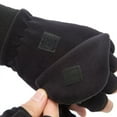 thumbnail image 4 of Guantes de polar de medio dedo para exteriores para hombres y mujeres, para ciclismo, escalada, otoño e invierno, resistentes al frío, cálidos y gruesos, para fotografía, 4 of 5