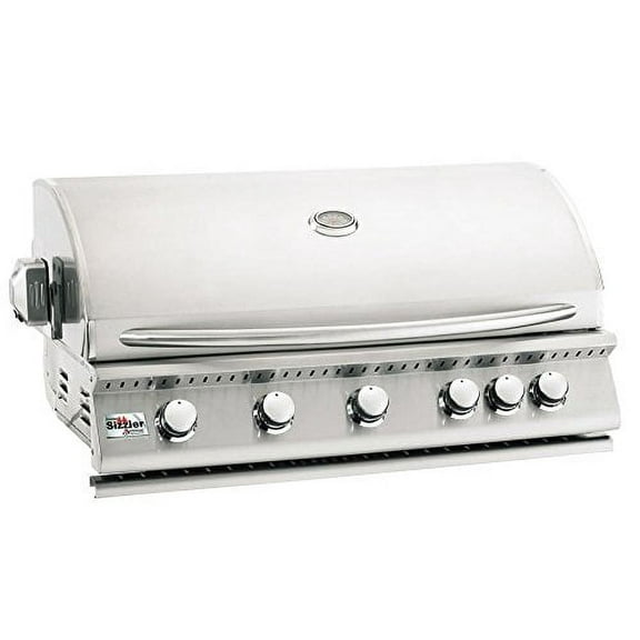 Summerset Sizzler 40-inch 5-burner Built-in Natural Gas Grill With Rear Infrared Burner - Siz40-ng