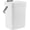 White, variant on Mini Desktop Trash Can with Lid, Small Countertop Garbage Can, Plastic  Tabletop Wastebasket for Office/Kitchen/Coffee Table, 3L/0.8 Gal, White