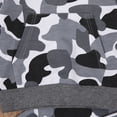 thumbnail image 4 of Esaierr 2PCS Newborn Baby Boys Sweatshirt Spring Fall Outfits Baby Hoodie Camouflage Printed Sweatsuit Sweatpants Set Clothes for 2-24 Months, 4 of 8