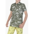 thumbnail image 1 of BOYS SHIRT WOVEN OLIVE PRINTED, 1 of 5