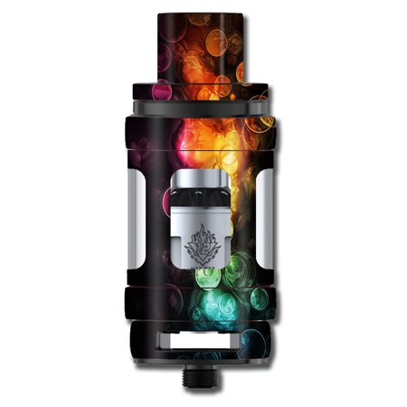 Skins Decals For Smok Tfv12 Cloud King Tank Vape Mod / Bokeh Bubbles (Best Tank For Vape 2019)