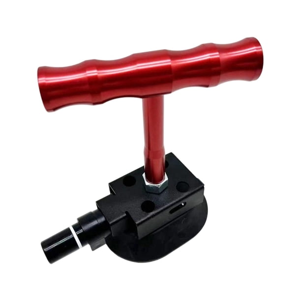 Herramienta de reparación de abolladuras para automóviles PDR, extractor manual de abolladuras con ventosa, kit universal para reparación de abolladuras. rojo negro