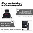 thumbnail image 3 of SYNGAR Mobility Scooters for Seniors with UBS Port & 2 Cup Holders, 4 Wheels Foldable Electric Scooters for Seniors with 300W Motor, 16 Miles Range, Storage Basket, Easy Assembly, Gray, 3 of 12