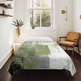thumbnail image 4 of Sage Green Ombre Tapestry for Bedroom Wall Hanging Tapestry, Vintage Shabby Abstract Plaid Art Ceiling Backdrop Tapestries Poster Blanket Wall Decor for Teens Room Living Room Dorm 39" x 59", 4 of 8