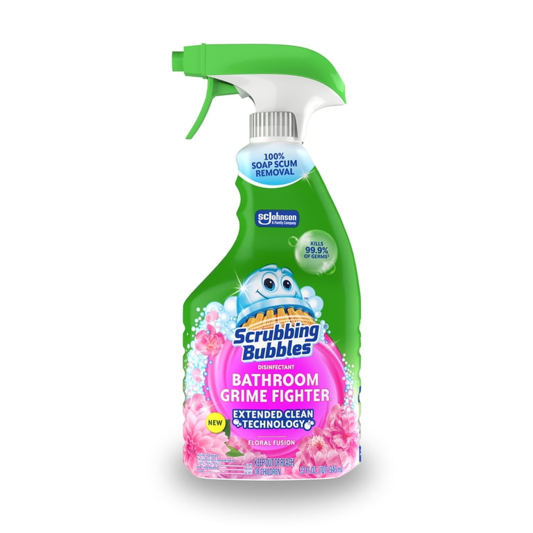 Scrubbing Bubbles Bathroom Grime Fighter Disinfectant Cleaner 2-Pack photo 2