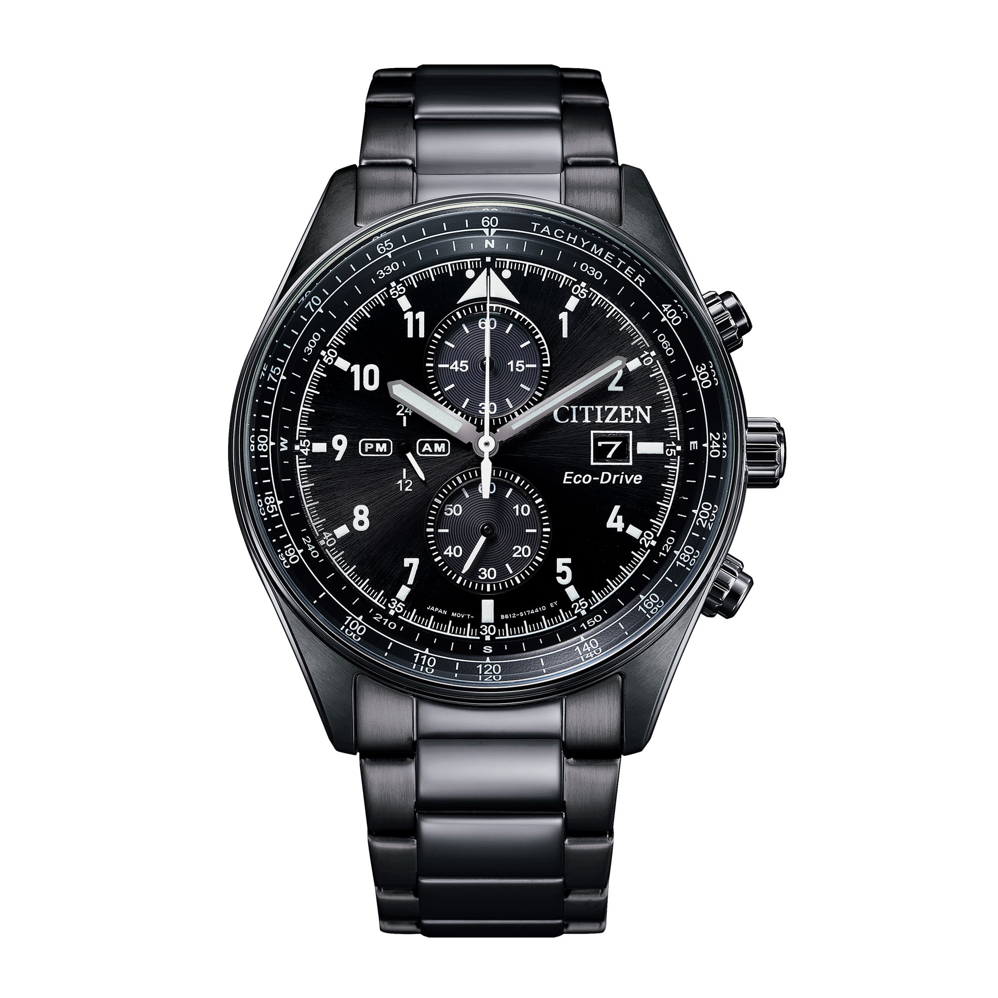 Citizen Corso Eco-Drive Black Dial Men's Watch BM7333-85E