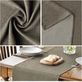 thumbnail image 4 of Mode Light Brown Table Runner, Seasonal Fall Washable Kitchen Dining Table Decoration for Home Party Decor 13x72 Inch, 4 of 15