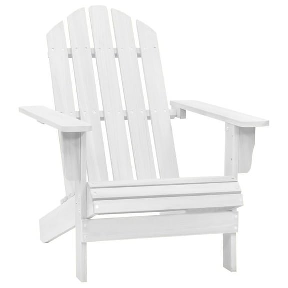 vidaXL Adirondack Chair Lounge Patio Lawn Chair for Garden Solid Wood Fir