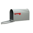 thumbnail image 4 of Gibraltar Stanley (ST200000) Post Mount Jumbo Mailbox, Galvanized Steel - Silver Gray, 4 of 9